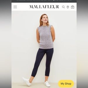 MM LaFleur Shaw Pant in Scuba (navy)